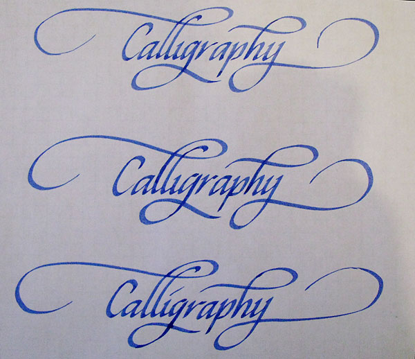 word calligraphy