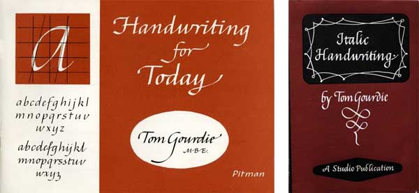 Tom Gourdie calligraphy books