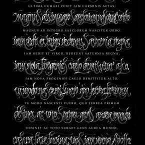 Chekal calligraphy