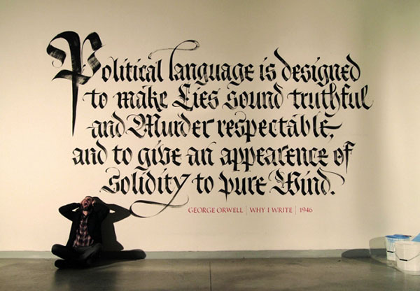 Luca Barcellona calligraphy