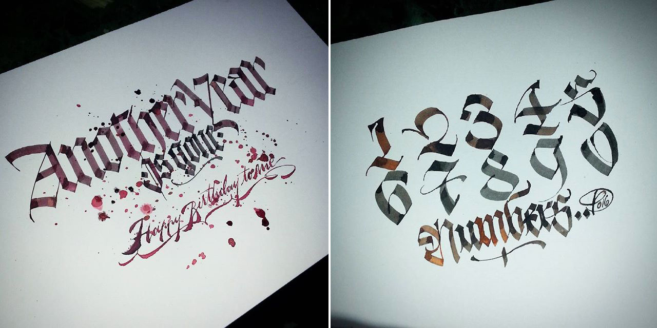 paindesignart calligraphy